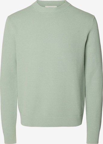 SELECTED Trui 'SLHDANE' in Groen: voorkant