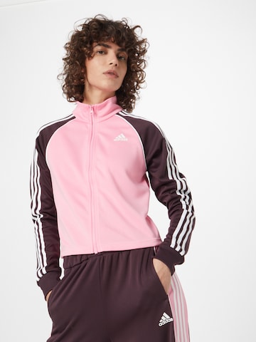 ADIDAS SPORTSWEAR Tracksuit 'Teamsport' in Pink