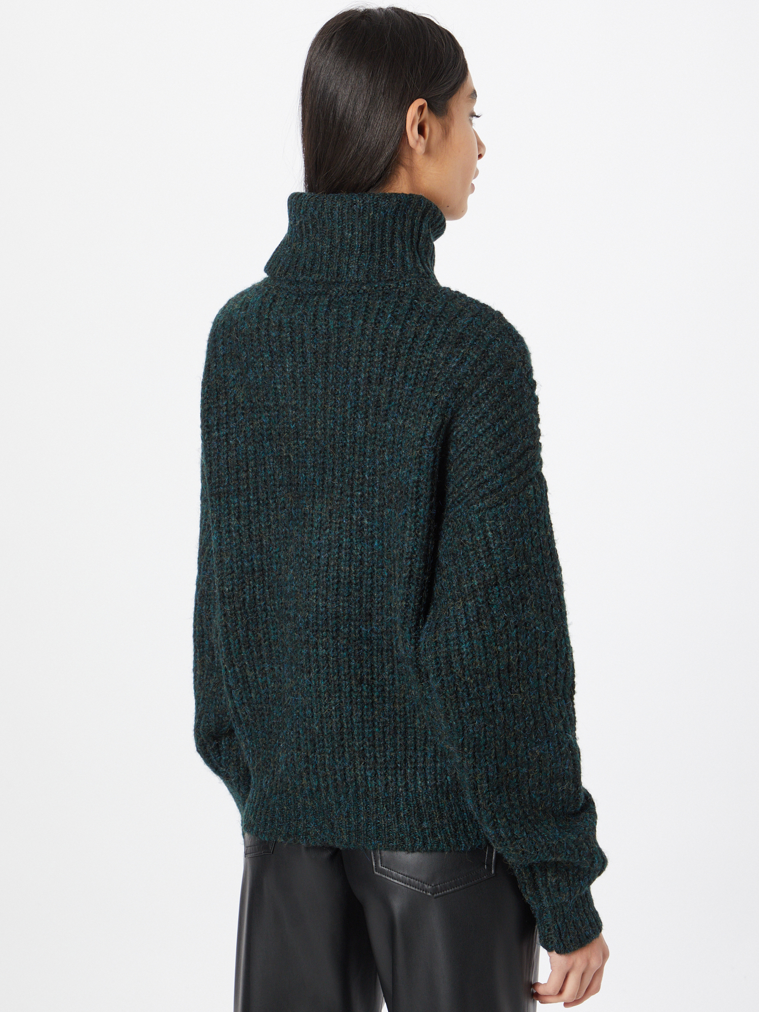 NA-KD Sweter w kolorze Ciemnozielonym 