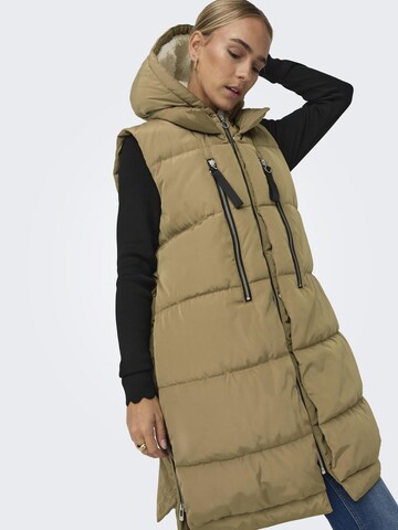 ONLY Bodywarmer in Groen: voorkant