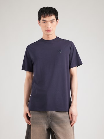 GUESS - Camiseta en azul: frente