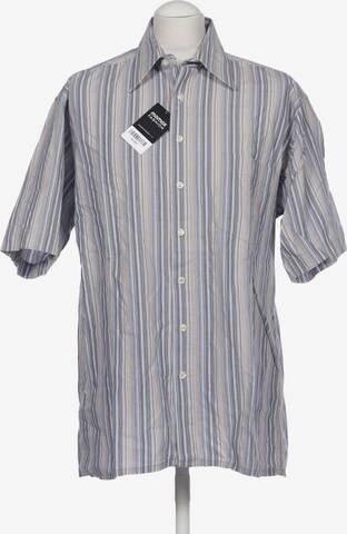 Via Cortesa Button Up Shirt in M in Blue: front