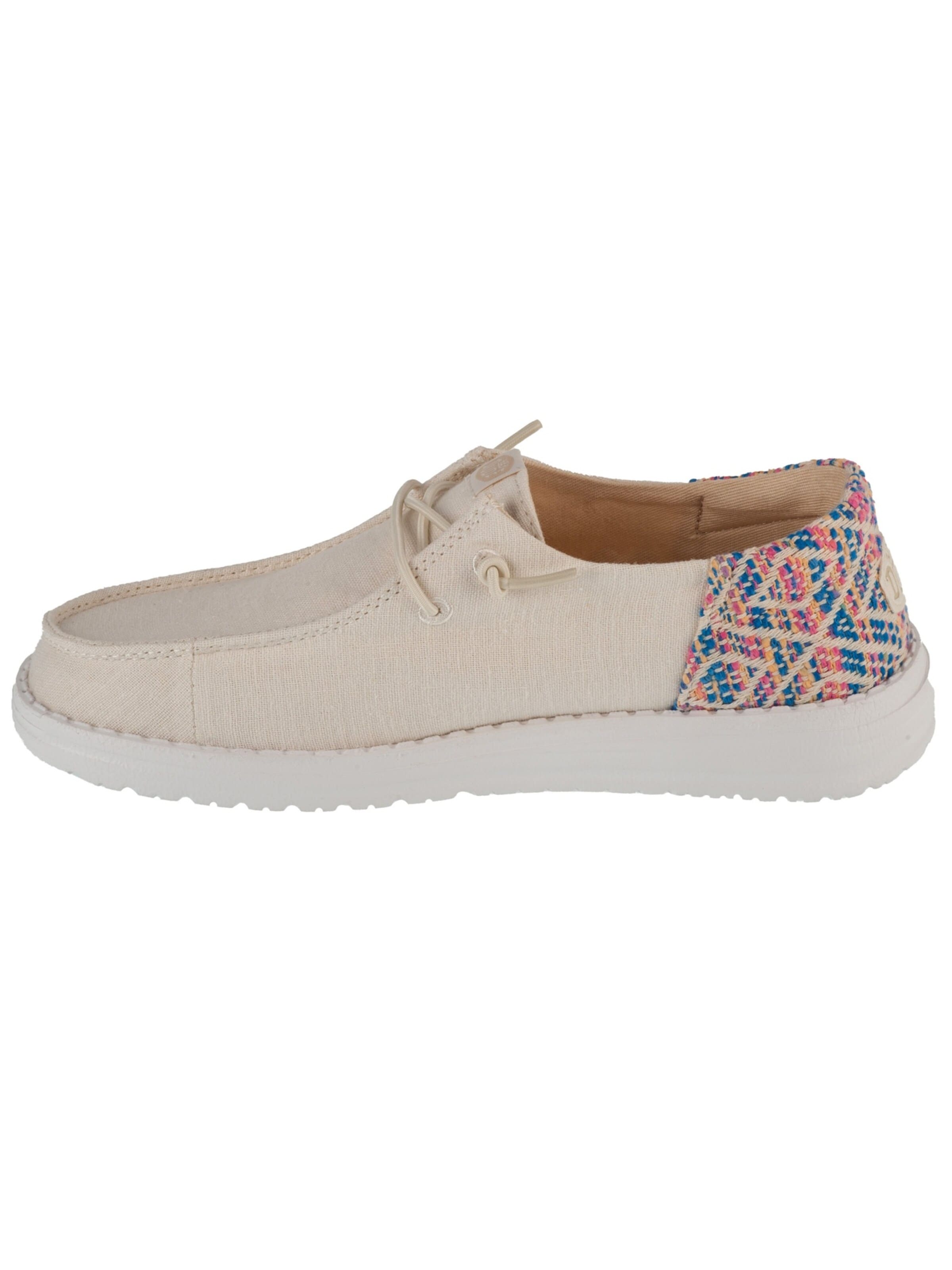 HEY DUDE Lace-up shoe in White: front