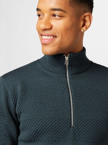 MADS NORGAARD COPENHAGEN Sweater 'Klemens' in Green