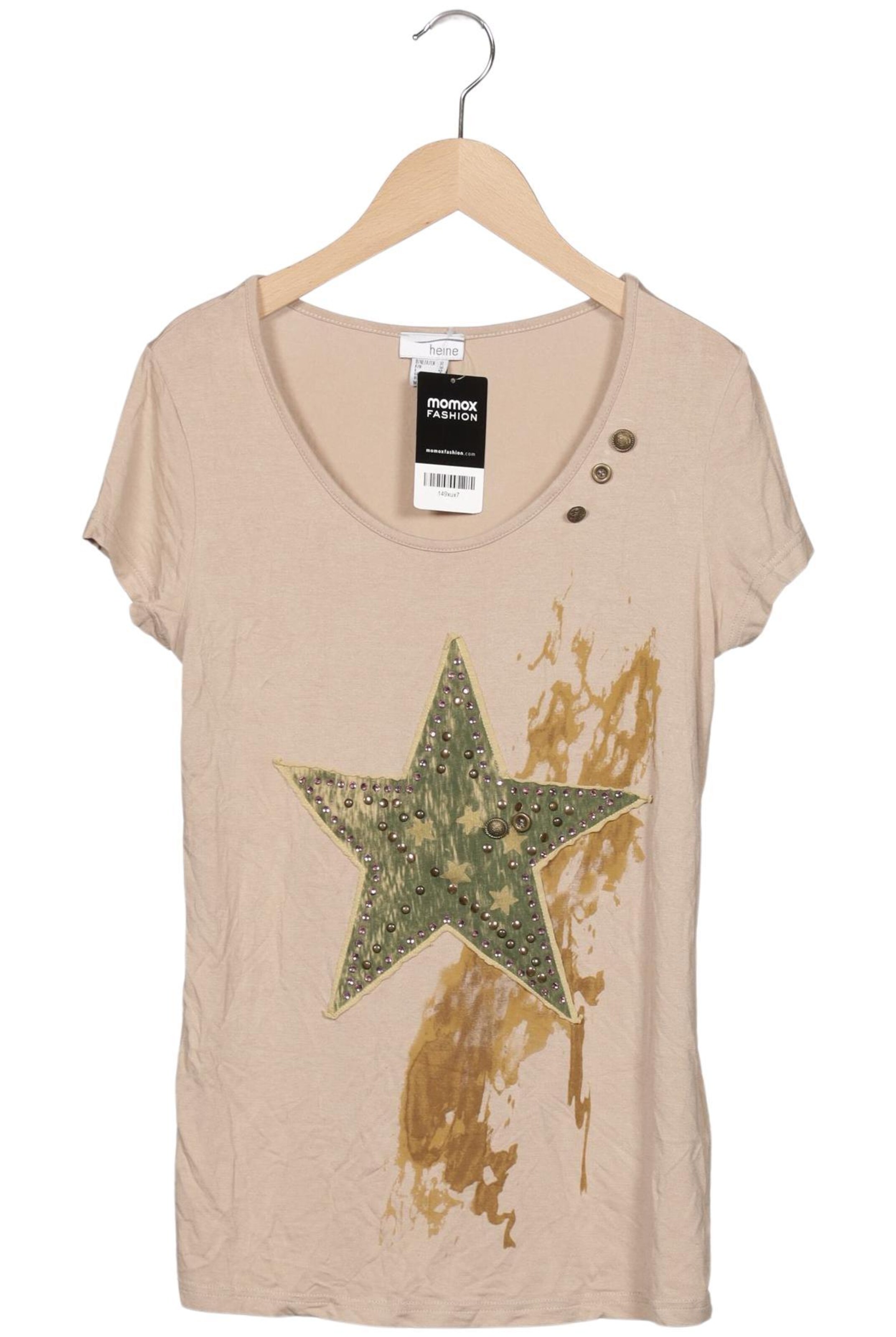 heine Top & Shirt in XS in Beige: front
