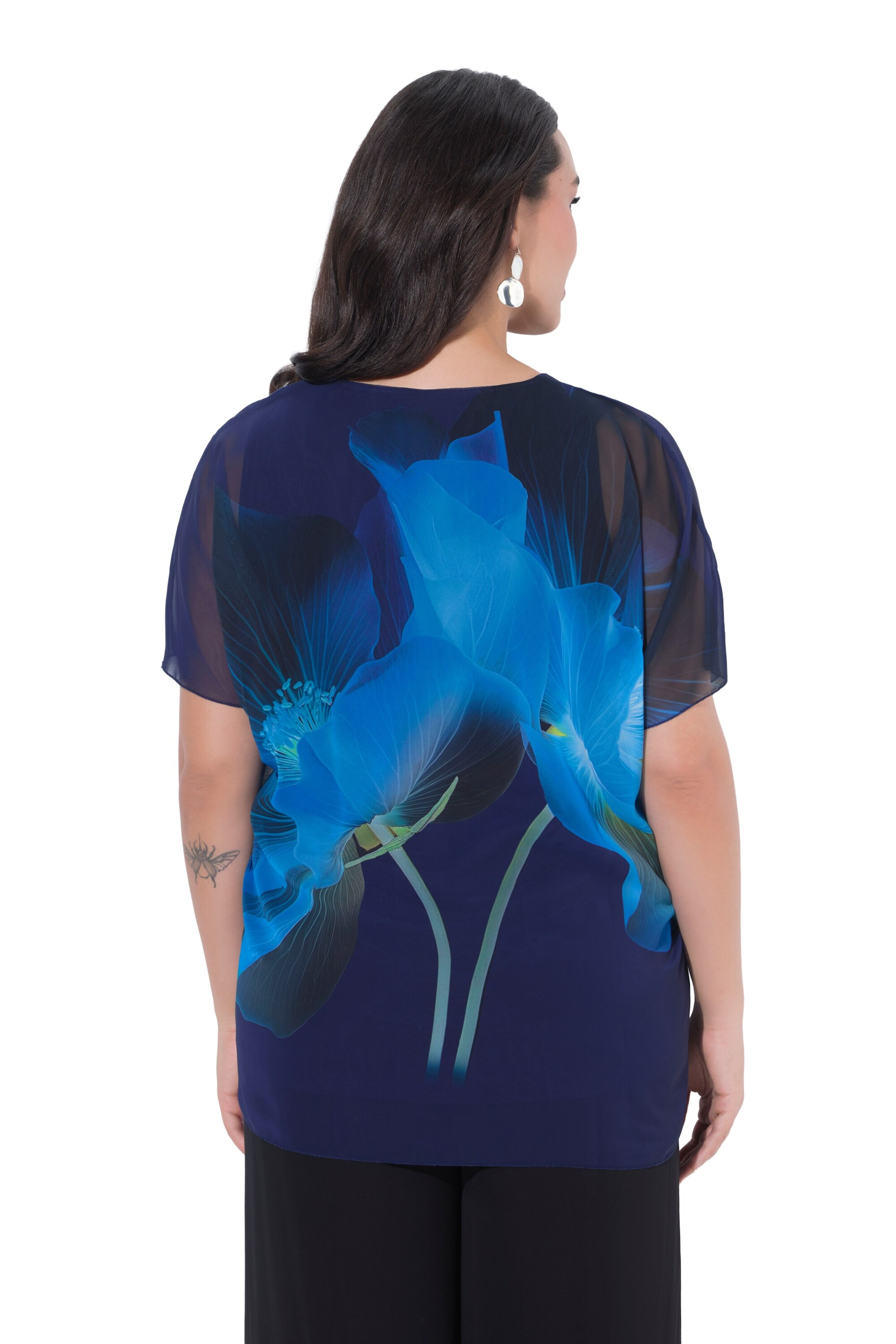 Ulla Popken Blouse in Blauw