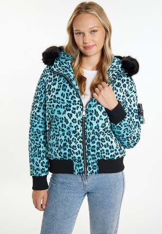 MYMO Winter jacket in Blue: front