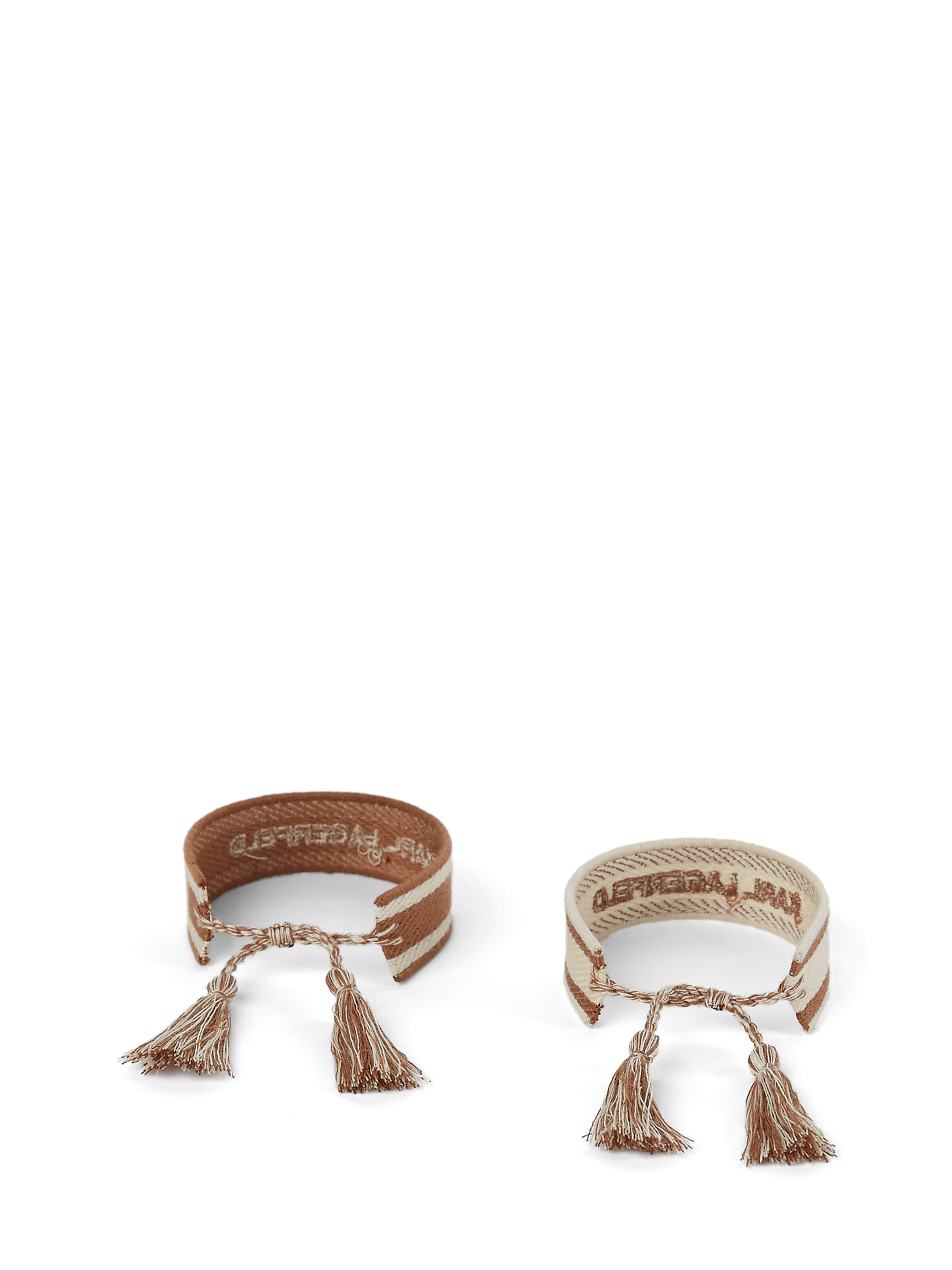 Braccialetto 'ESSENTIAL' di Karl Lagerfeld in beige