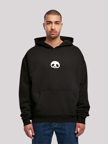 F4NT4STIC Sweatshirt 'Tao Tao Heroes of Childhood' in Zwart: voorkant