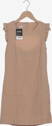 Claudie Pierlot Kleid XXS in Beige: Vorderseite