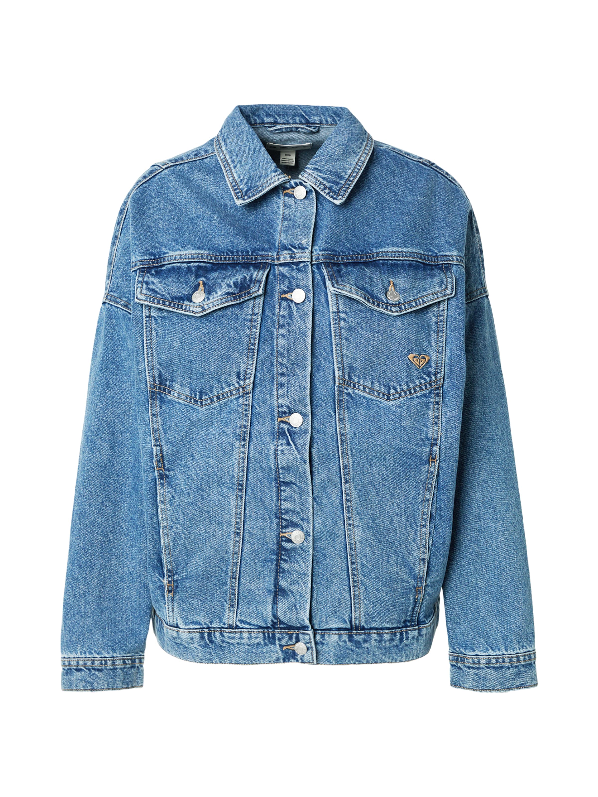 ROXY Tussenjas 'SALTY HORIZON' in Blauw: voorkant