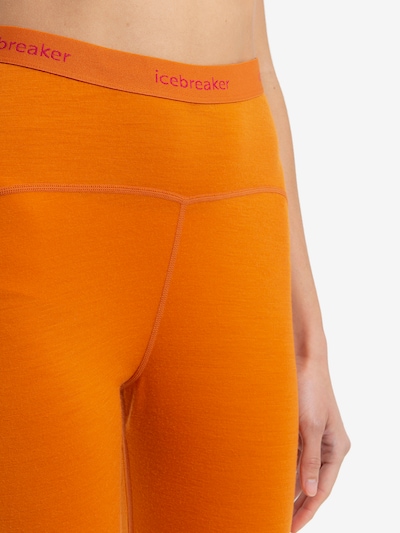 Pantaloni sport '200 Oasis' ICEBREAKER pe portocaliu / roșu, Vizualizare produs