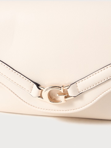GUESS - Mala de ombro 'DEA' em branco