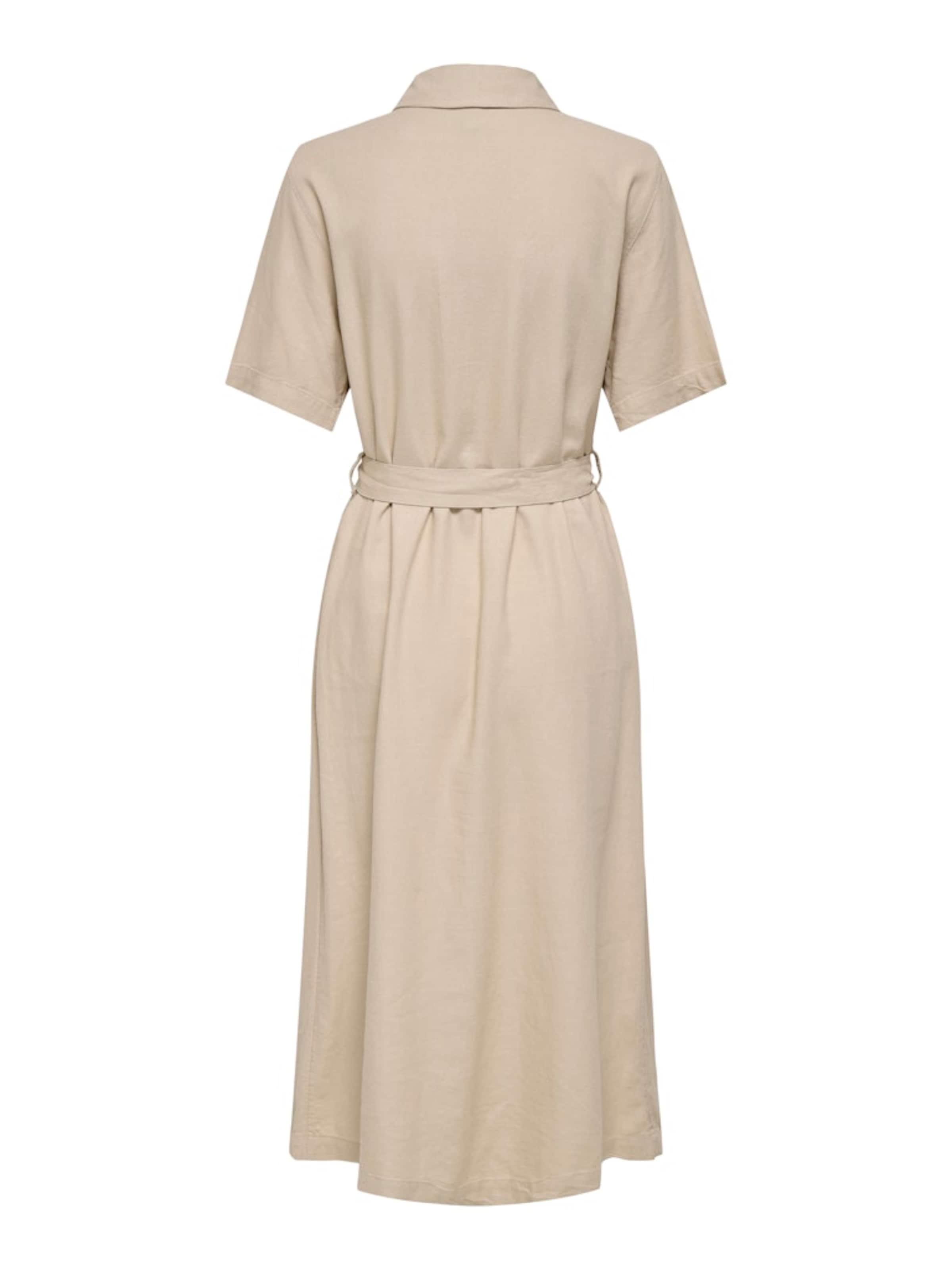 Robe-chemise 'ONLCaro' ONLY en beige