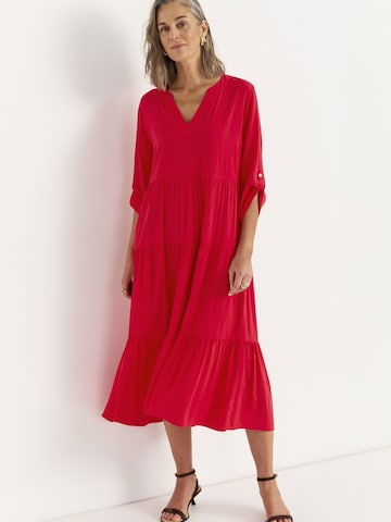 Cellbes of Sweden Jurk in Rood: voorkant