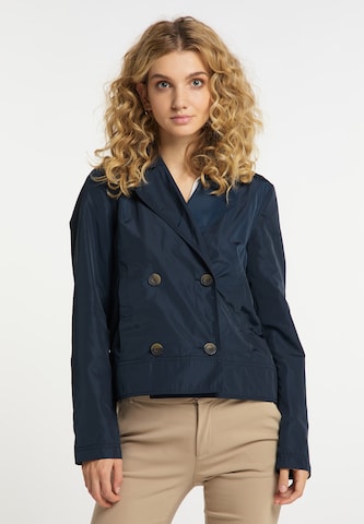 DreiMaster Klassik Between-season jacket in Blue: front