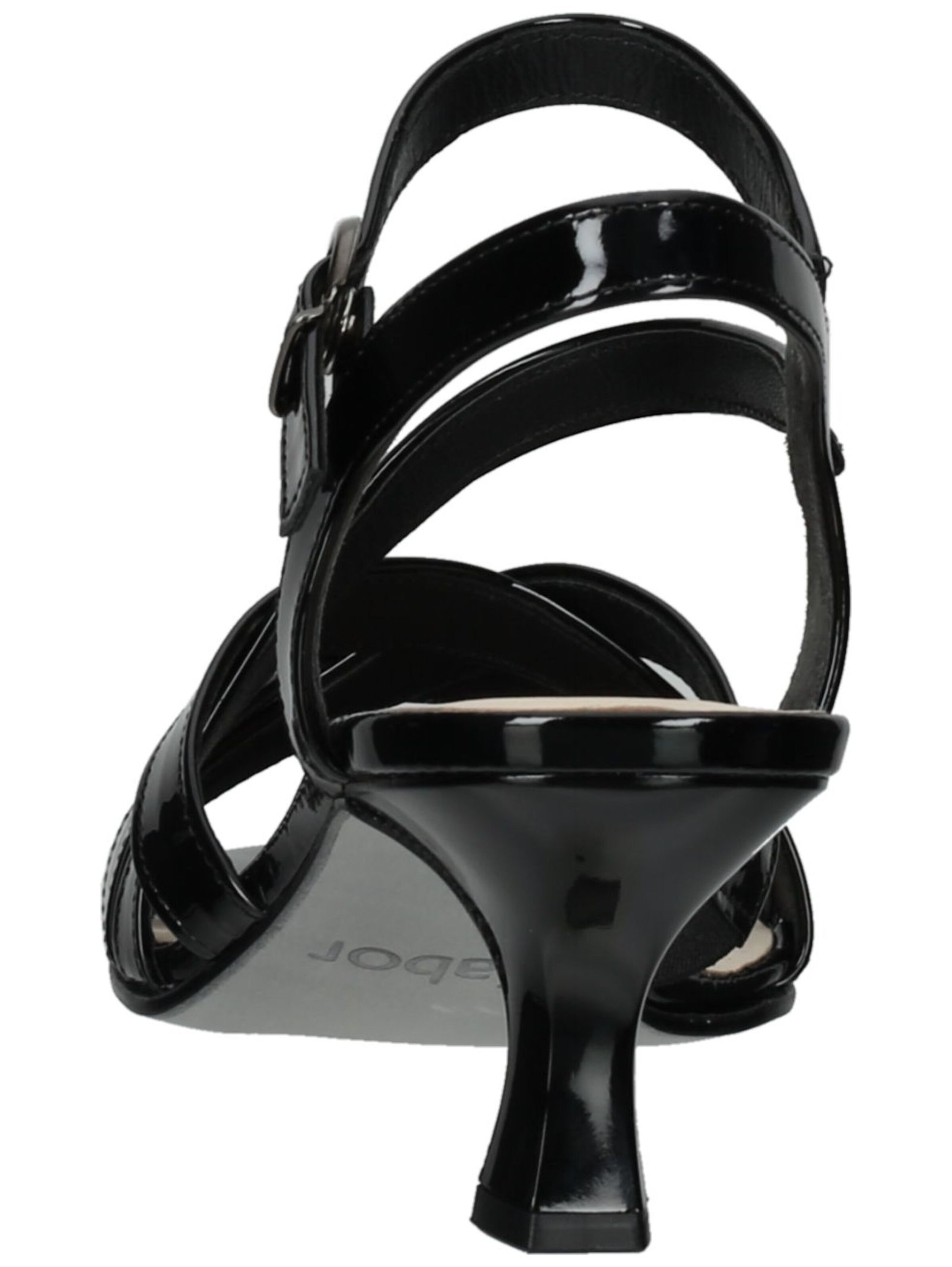 GABOR Sandalen met riem in Zwart