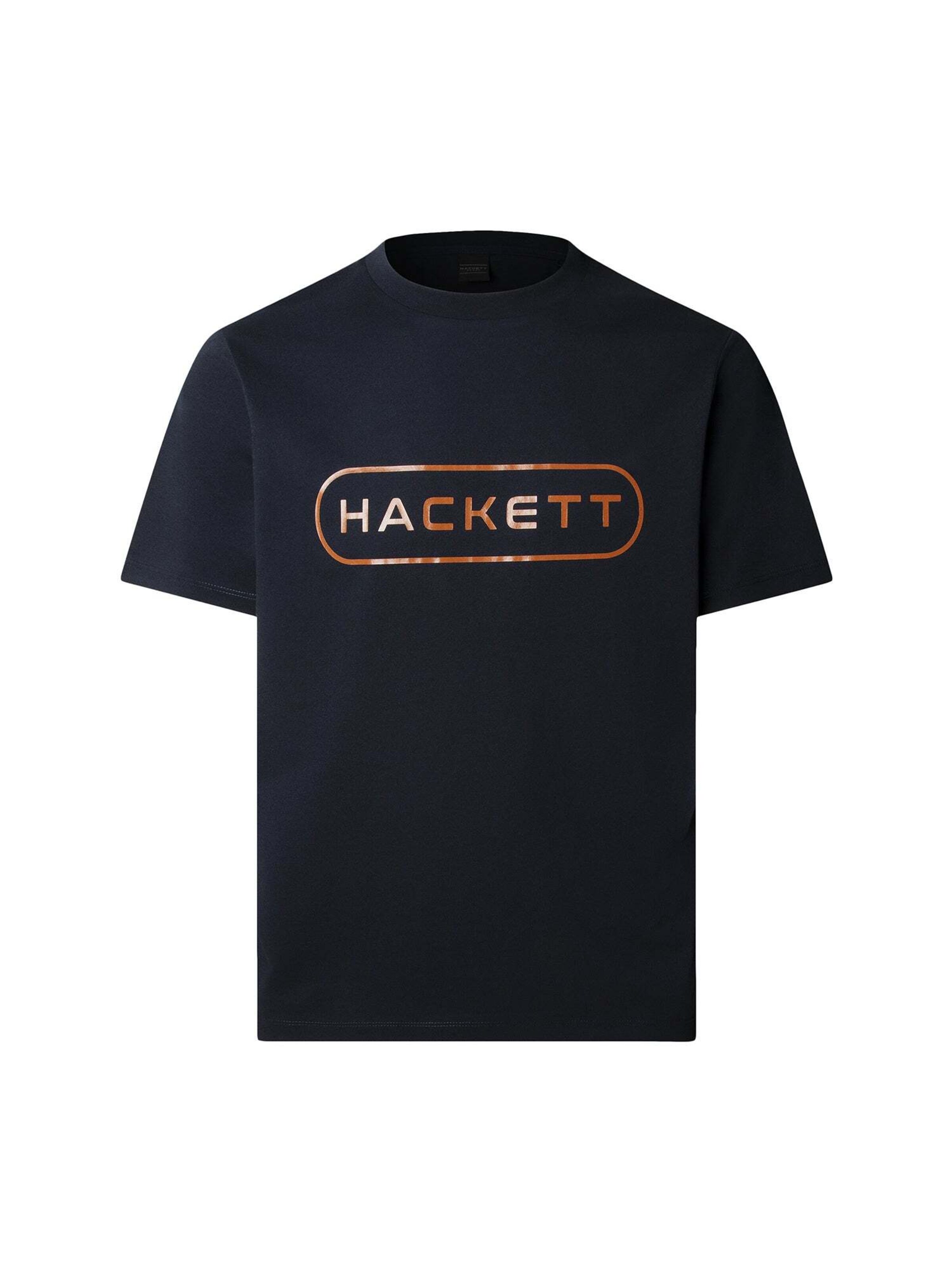 T-Shirt 'Essential' Hackett London en bleu : devant