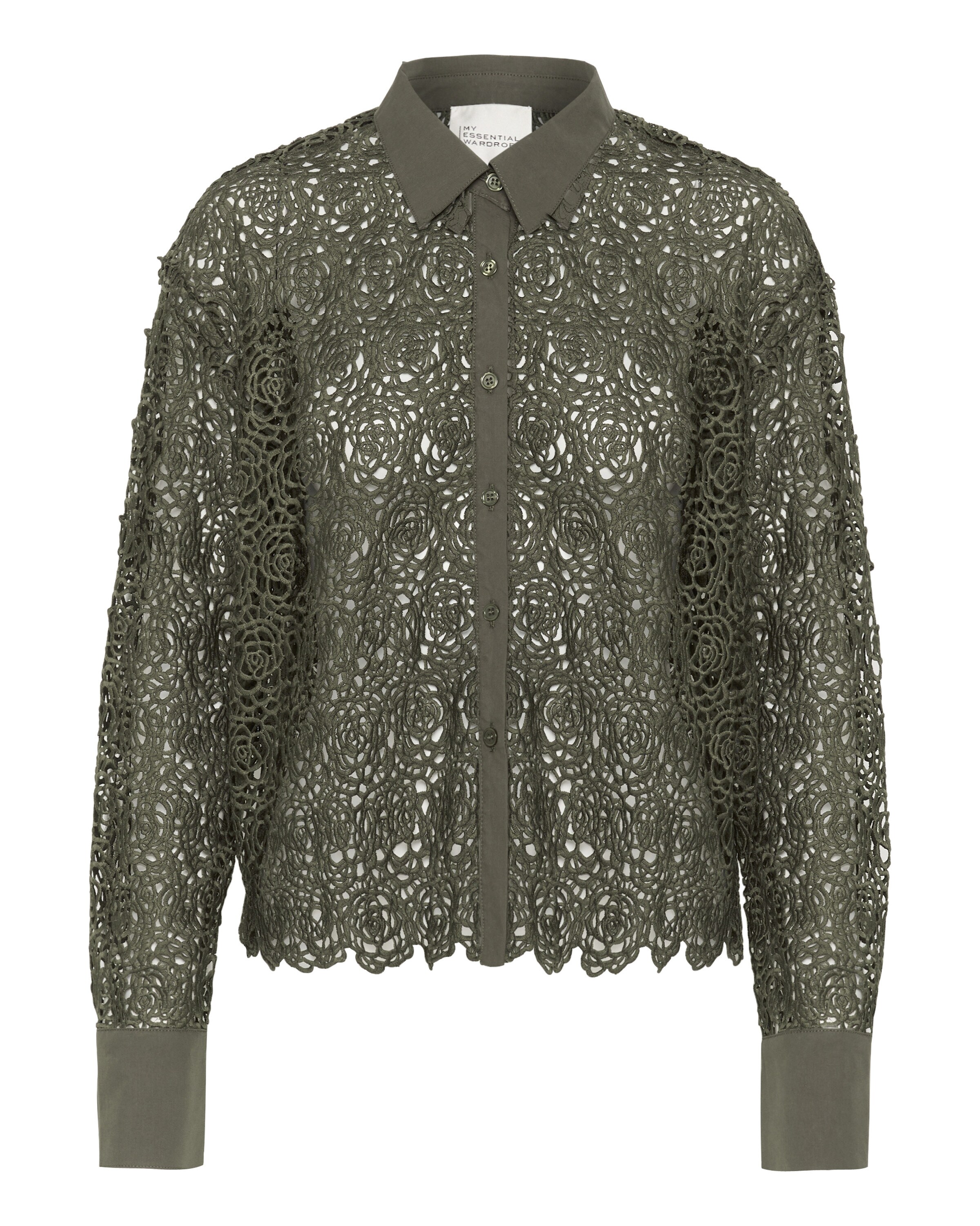 My Essential Wardrobe Blouse 'LivMW' in Green: front