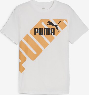 PUMA Shirt 'Power' in Weiß: predná strana