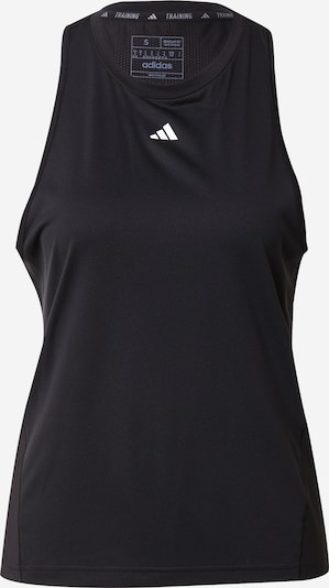 ADIDAS PERFORMANCE Sporttop 'Designed for Training' in schwarz / weiß, Produktansicht