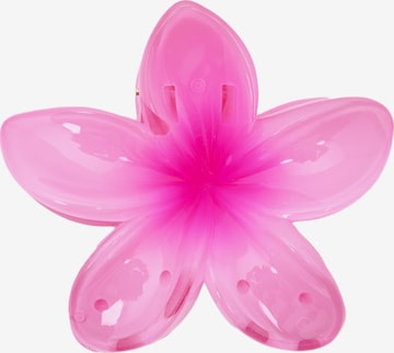 Pull&Bear Haarspange 'HIBISCUS' in Pink: Vorderseite