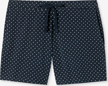 SCHIESSER Pyjamabroek 'Mix & Relax' in Blauw: voorkant