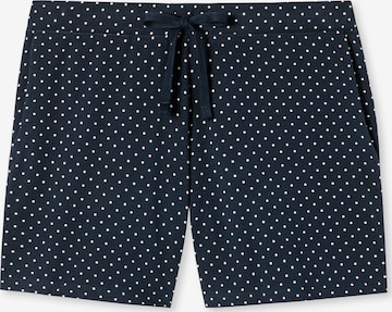 SCHIESSER Pyjamabroek 'Mix & Relax' in Blauw: voorkant