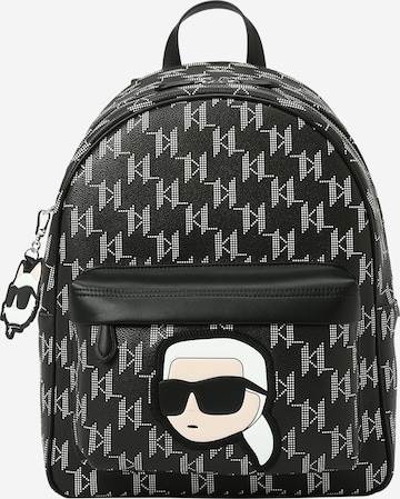 Sac à dos 'Ikonik 2.0' Karl Lagerfeld en noir : devant