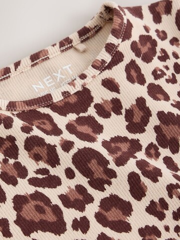 T-Shirt Next en marron