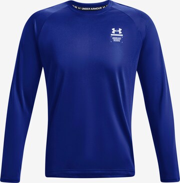 UNDER ARMOUR Performance Shirt in Blue: front