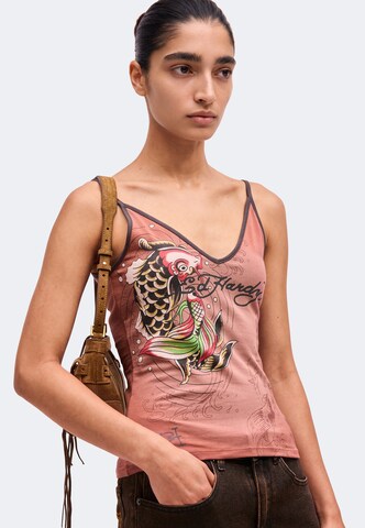Ed Hardy Topp i brun
