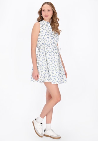 Robe-chemise MYMO en blanc