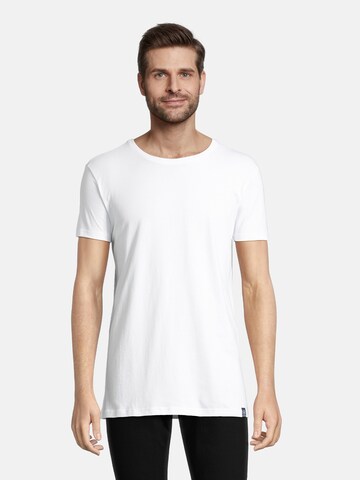 salzhaut Shirt 'Diek' in Wit: voorkant