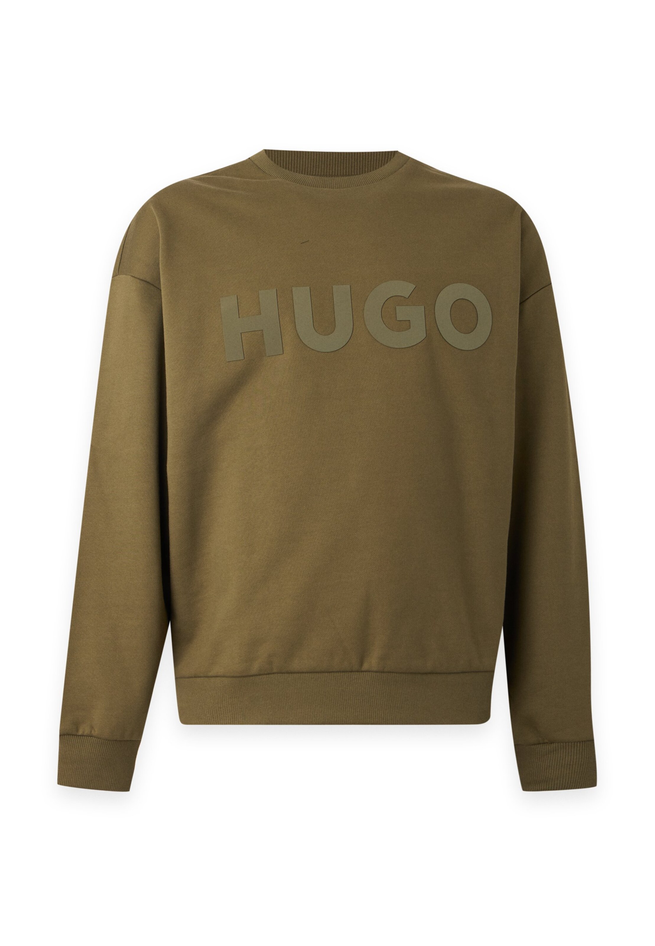 HUGO Μπλούζα φούτερ 'Dinex' σε XS σε χακί / λαδί, Άποψη προϊόντος