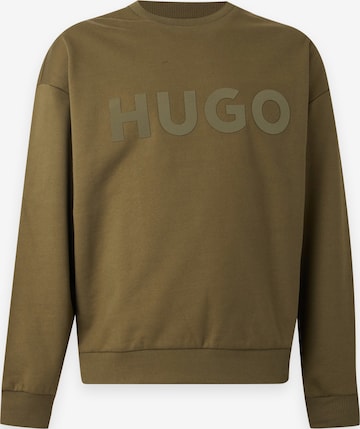 Sweat-shirt 'Dinex' HUGO en vert : devant