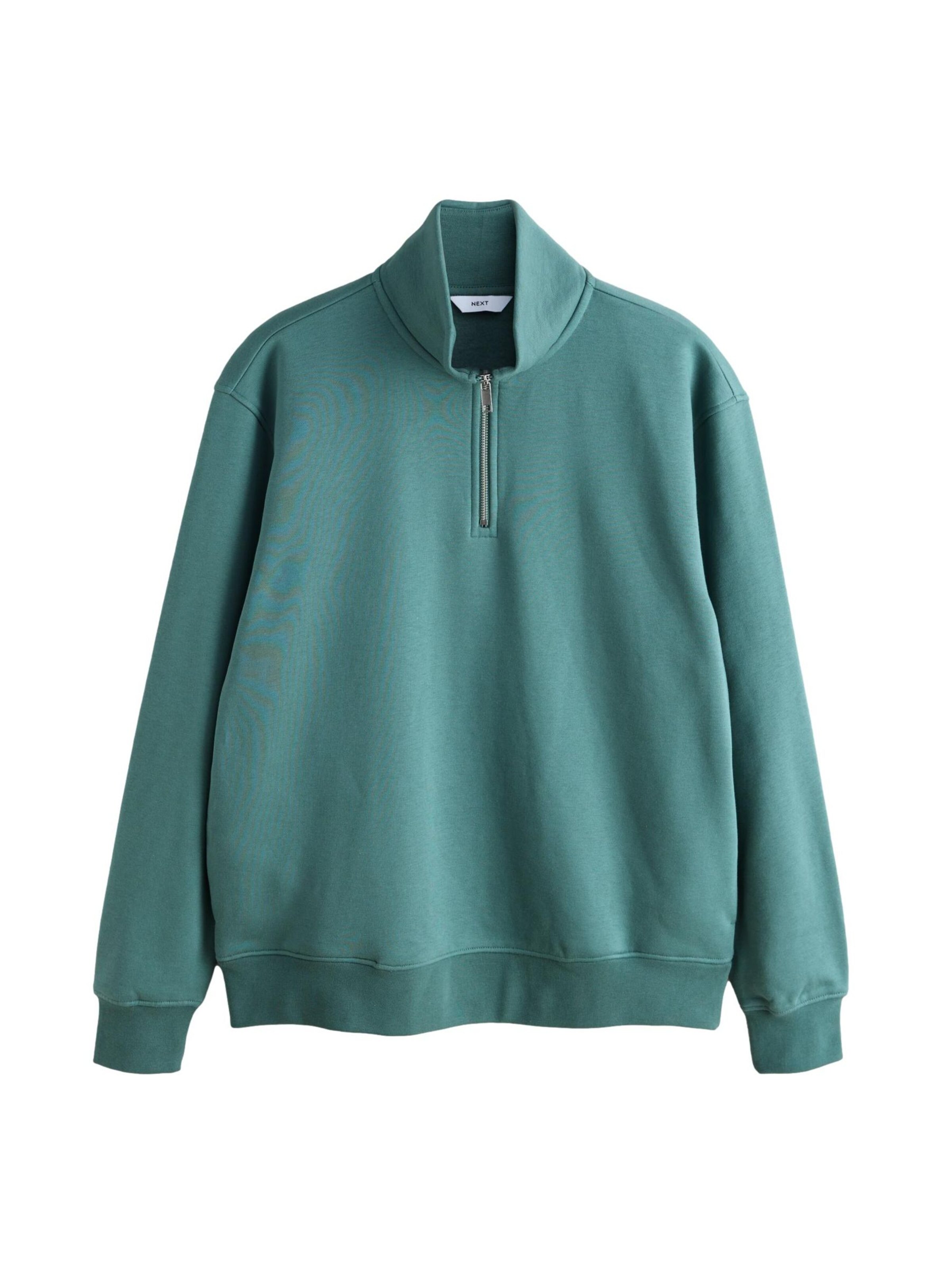 Sweat-shirt Next en vert : devant