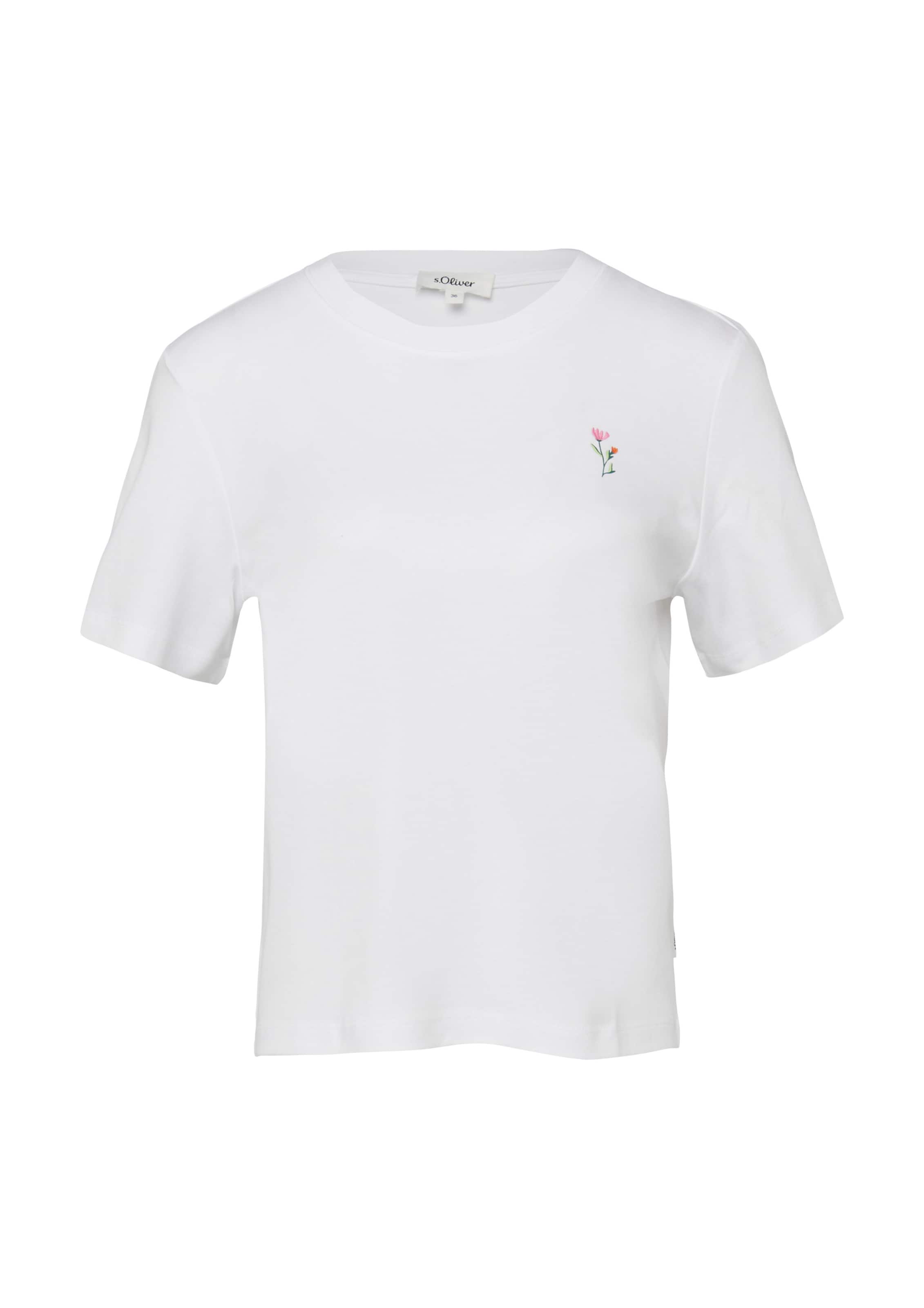 s.Oliver Shirt in White: front