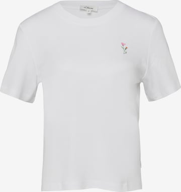 s.Oliver Shirt in White: front