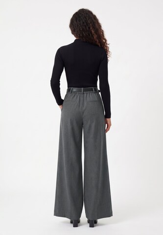 Anna Field Wide Leg Hose in Grau