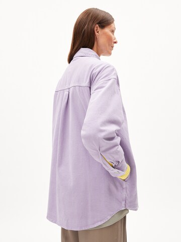 ARMEDANGELS Prehodna jakna 'TALE' | vijolična barva