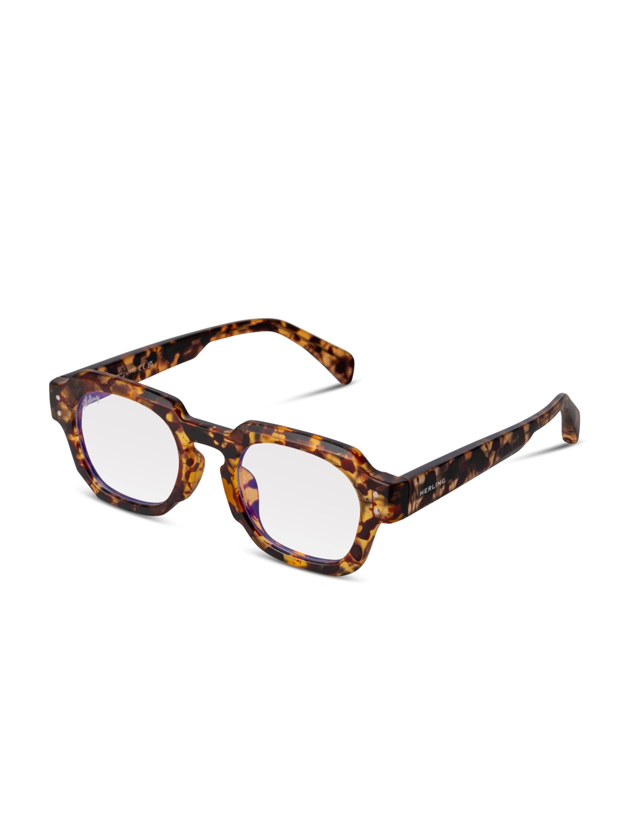 Lunettes 'Grayson Blue Light' Herling en marron : devant