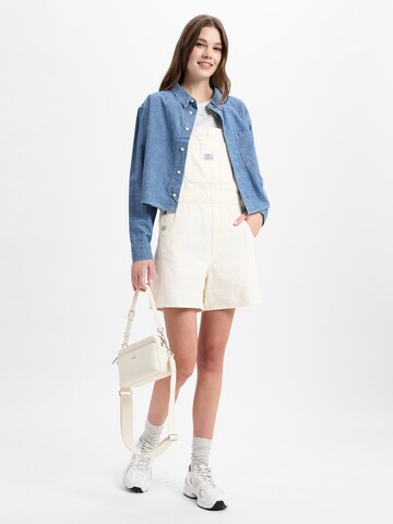 LEVI'S ® Skinny Latzhose ' ' in Weiß