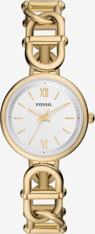 FOSSIL Analoog horloge 'CARLIE' in Goud: voorkant