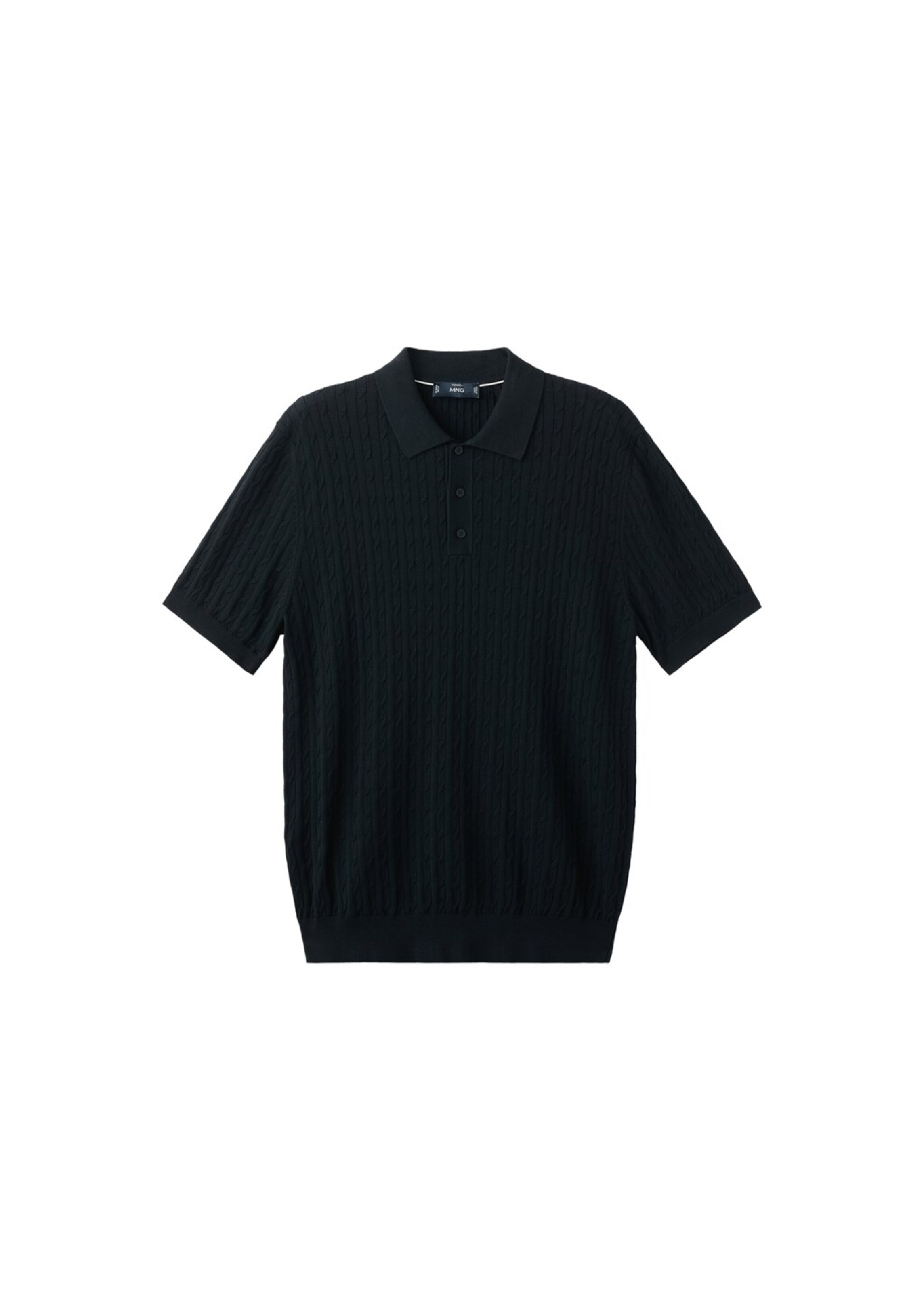 MANGO MAN Poloshirt 'Muga' in nachtblau, Produktansicht