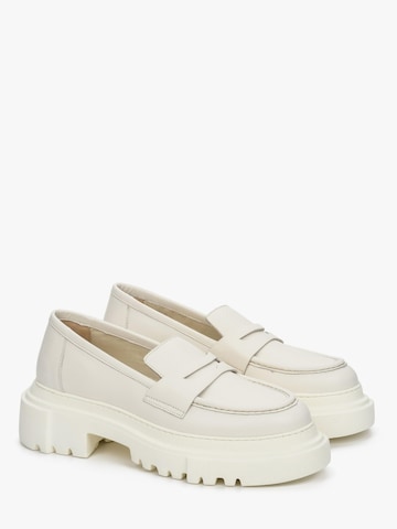 Mocassin '09-1201' Estro en blanc