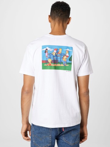 LEVI'S ® Shirt 'The Simpsons™ x Levi's® Unisex Short Sleeve T-Shirt' in White