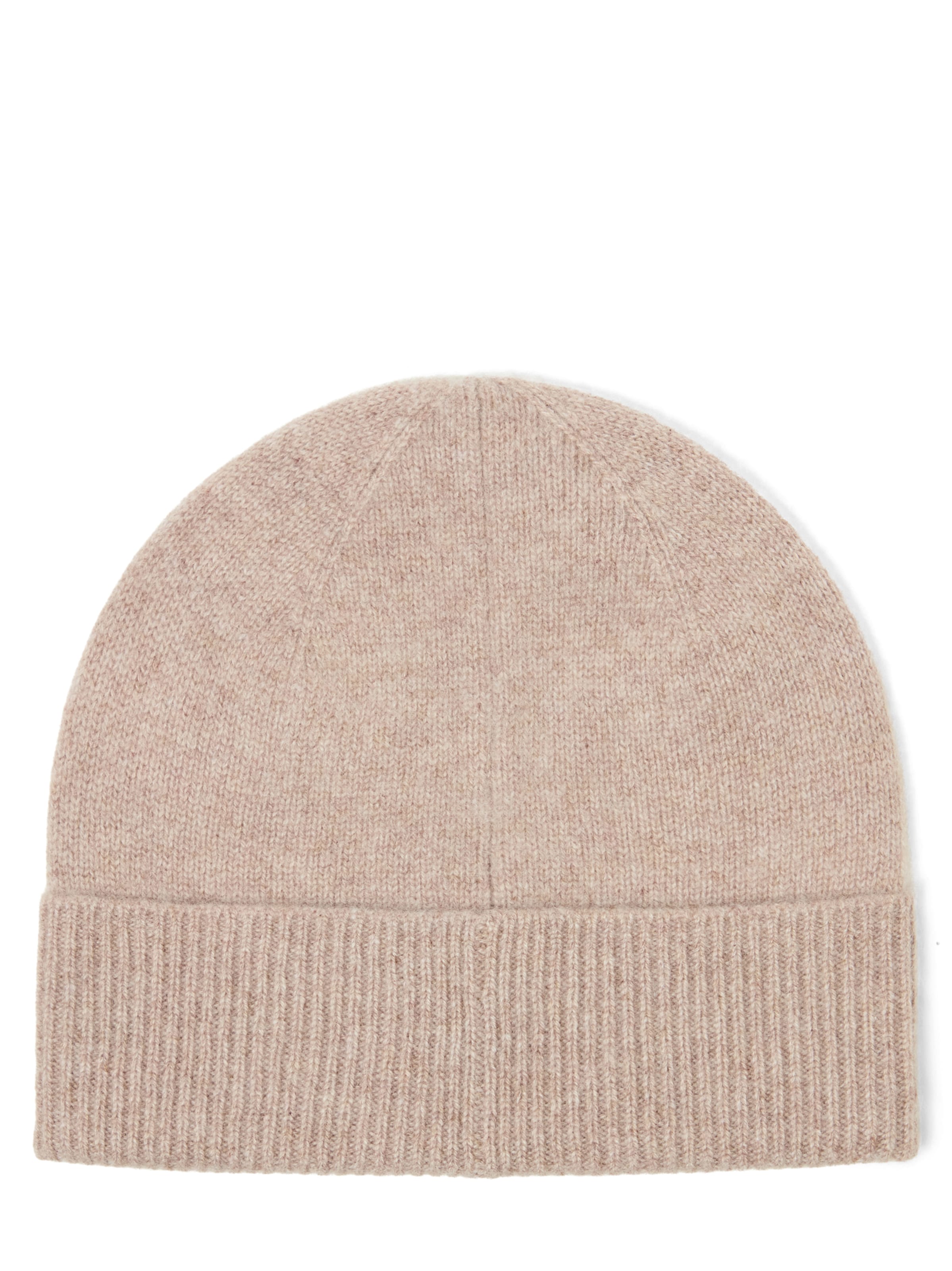 Marie Lund Muts in Beige: voorkant