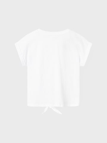 NAME IT - Camiseta 'HALAKSE' en blanco