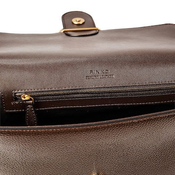 PINKO Schultertasche in Braun